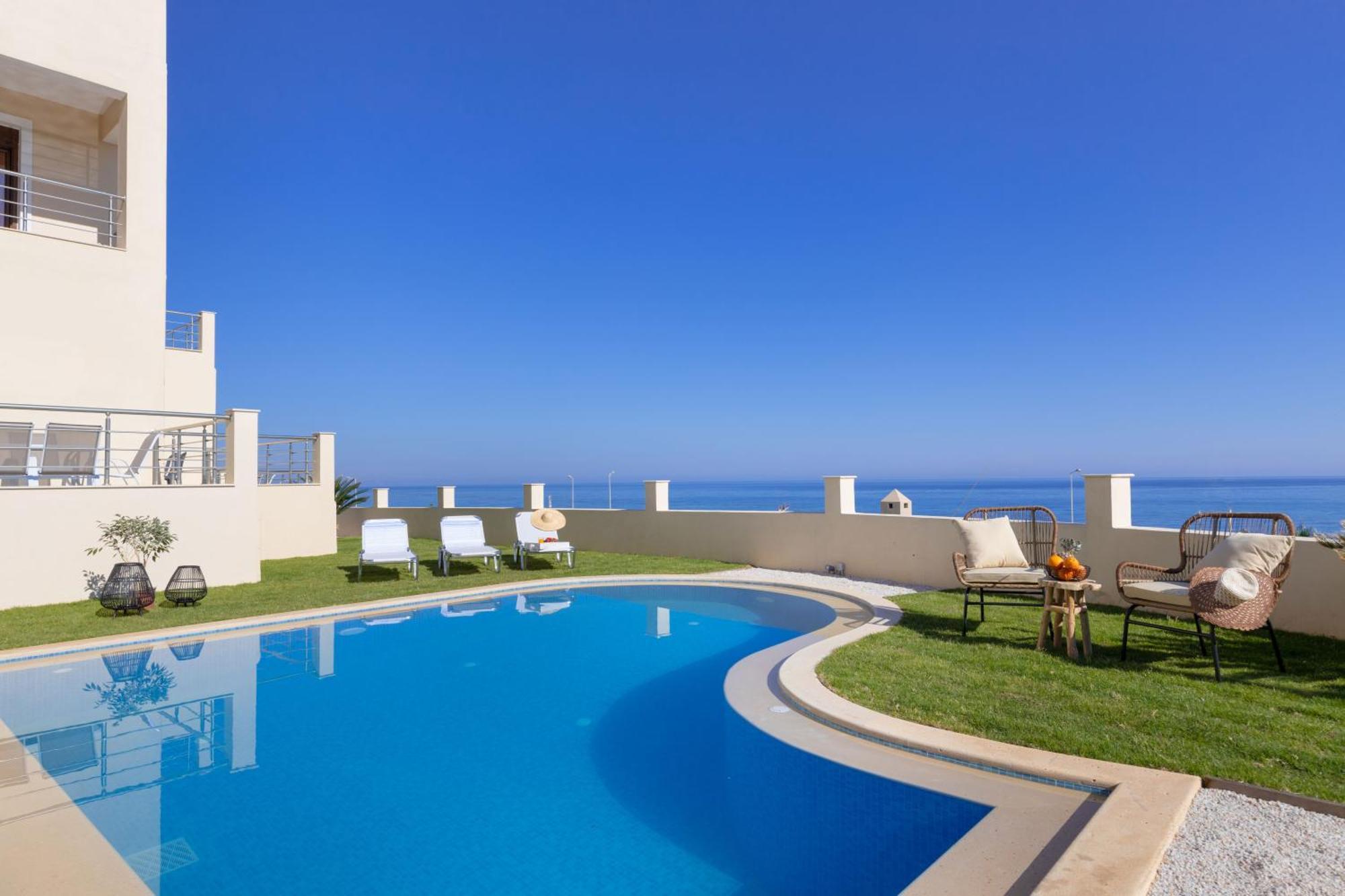 Oak Wood - Sea View Exclusive Maisonette Sfáka 외부 사진