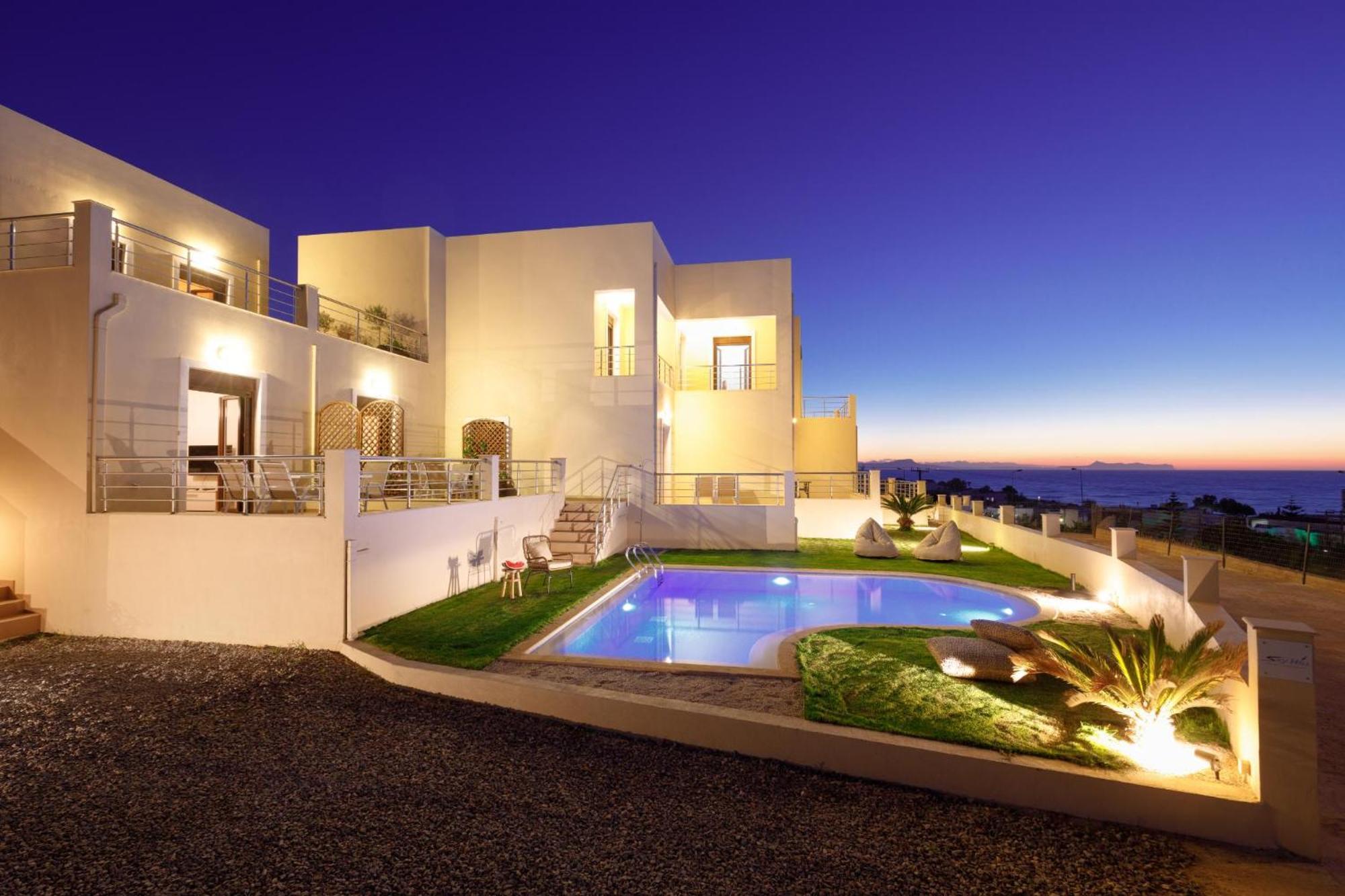Oak Wood - Sea View Exclusive Maisonette Sfáka 외부 사진