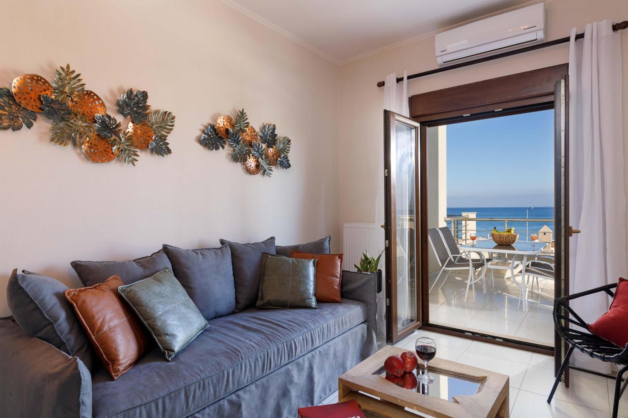 Oak Wood - Sea View Exclusive Maisonette Sfáka 외부 사진