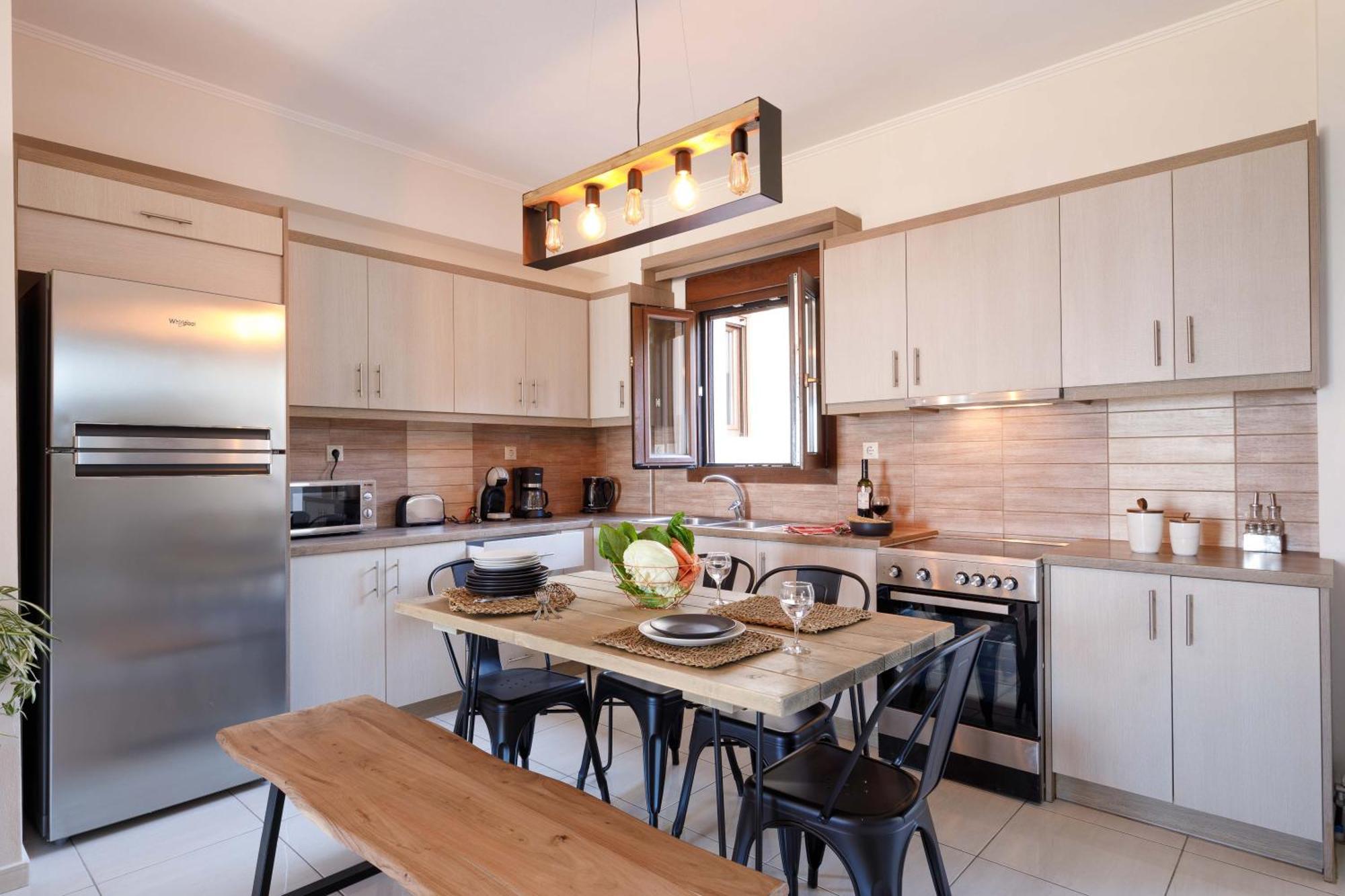 Oak Wood - Sea View Exclusive Maisonette Sfáka 외부 사진