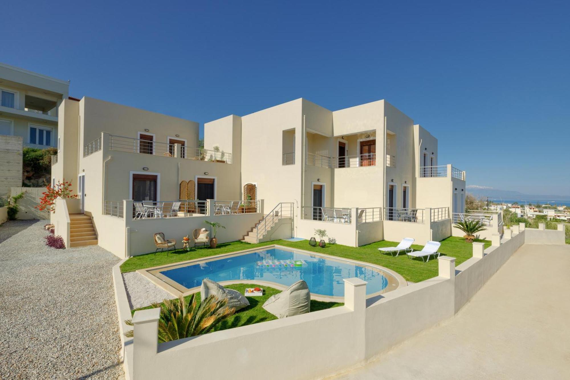 Oak Wood - Sea View Exclusive Maisonette Sfáka 외부 사진