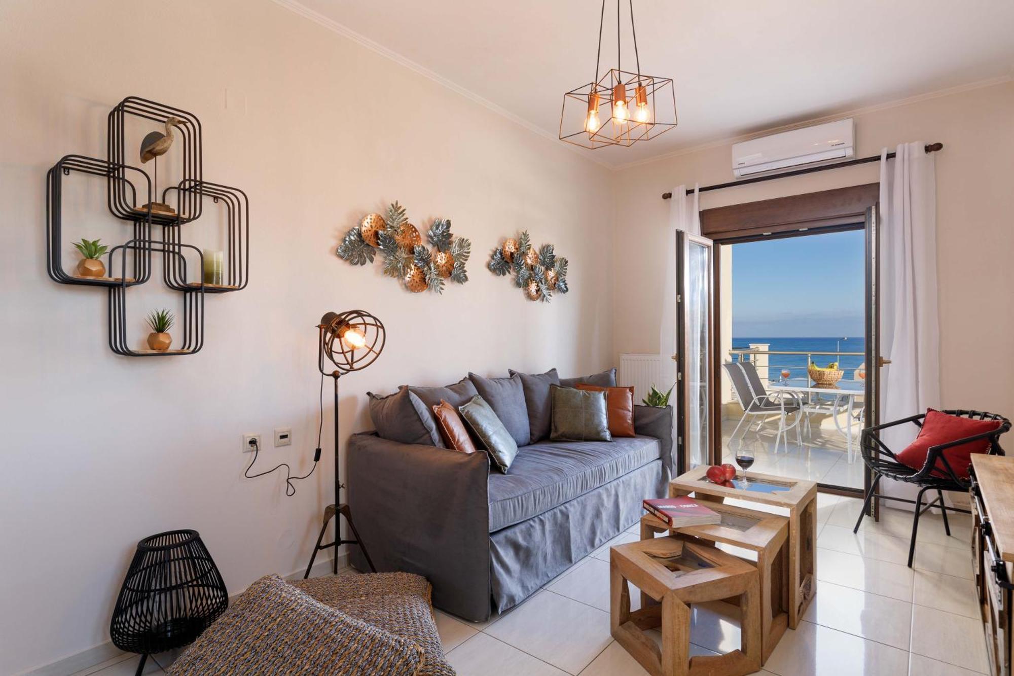 Oak Wood - Sea View Exclusive Maisonette Sfáka 외부 사진